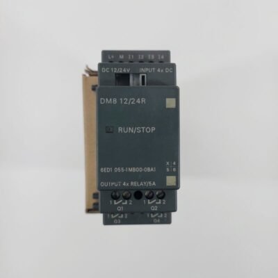 SIEMENS S7 LOGO DM8 12/24R – 6ED1 055-1MB00-0BA1 – DM8 12 / 24R – 6ED1055-1MB00-0BA1
