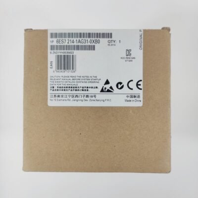 SIEMENS S7 1200 CPU 1214 DC DC FS:01  – 6ES7 214-1AG31-0XB0 — 6ES7214-1AG31-0XB0