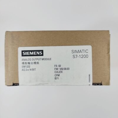 SIEMENS S7 1200 SM 1232 AQ 2×14 bit – FS:02 6ES7 232-4HB30-0XB0 - SM1232 AQ 2×14 – 6ES7232-4HB30-0XB0