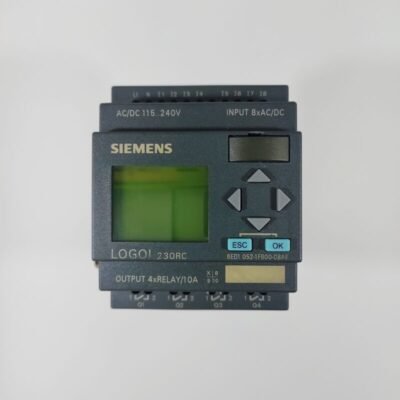 SIEMENS S7 LOGO 230RC – 6ED1 052-1FB00-0BA6 – LOGO 230 RC – 6ED1052-1FB00-0BA6