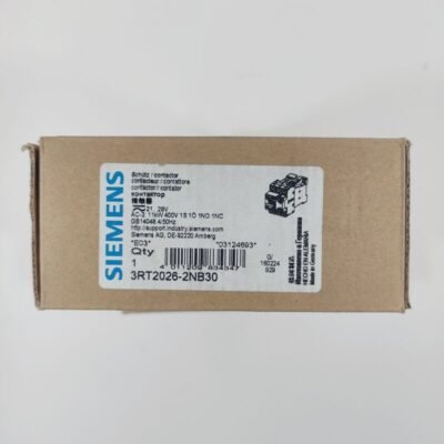 SIEMENS 3RT2026-2NB30 – CONTACTOR – 3RT2026 2NB30