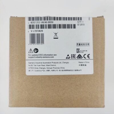 SIEMENS S7 1200 CPU 1212 C DC V4.3.1 FS:10 – 6ES7 212-1AE40-0XB0 - 6ES7212-1AE40-0XB0