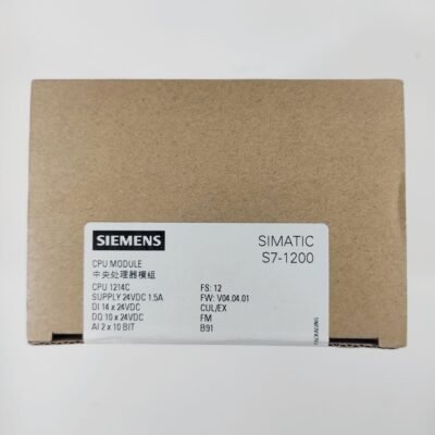 SIEMENS S7 1200 CPU 1214 C DC V4.4.1 – 6ES7 214-1AG40-0XB0 – 6ES7214-1AG40-0XB0