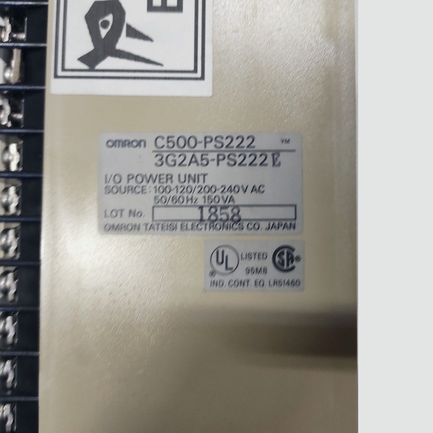 OMRON C500-PS222 - 3G2A5-PS222 E – POWER UNIT – C500 PS222 - 3G2A5 PS222 E - Imagen 3
