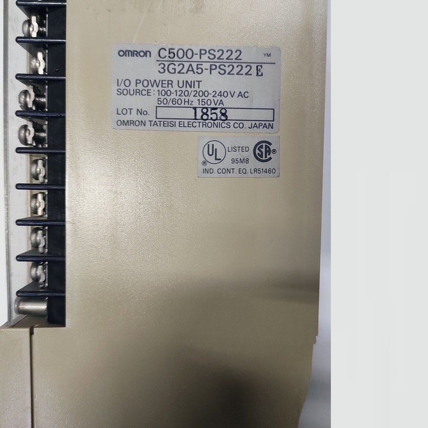 OMRON C500-PS222 - 3G2A5-PS222 E – POWER UNIT – C500 PS222 - 3G2A5 PS222 E - Imagen 2