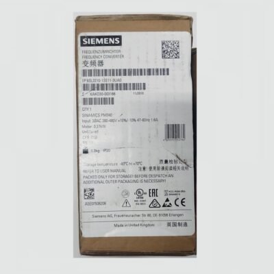 SIEMENS SINAMICS PM340 – 6SL3210-1SE11-3UA0 – 6SL3 210-1SE11-3UA0 – 0,37 KW