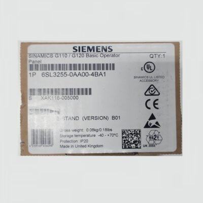 SIEMENS SINAMICS G110/120 BOP – 6SL3255-0AA00-4BA1 – G110 120 BOP – 6SL3 255-0AA00-4BA1
