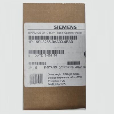 SIEMENS SINAMICS G110/120 BOP – 6SL3255-0AA00-4BA0 – G110 120 BOP – 6SL3 255-0AA00-4BA0