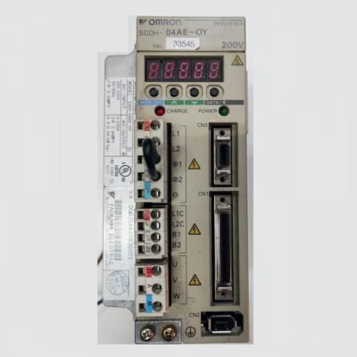 OMRON SGDH-04AE-OY – VER. 33545 + FILTER – AC SERVO DRIVER - YASKAWA SGDH 04AE OY