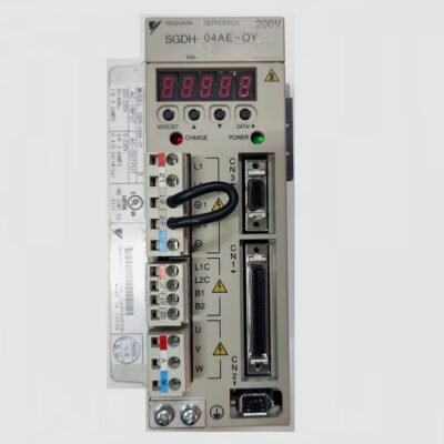 OMRON SGDH-04AE-OY – VER. .. – AC SERVO DRIVER — YASKAWA SGDH 04AE OY