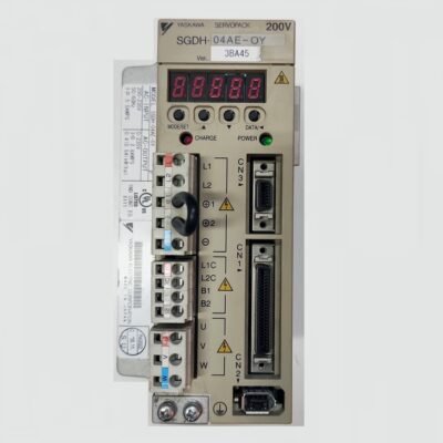 YASKAWA SGDH-04AE-OY – VER. 3BA45 – AC SERVO DRIVER - OMRON SGDH 04AE OY