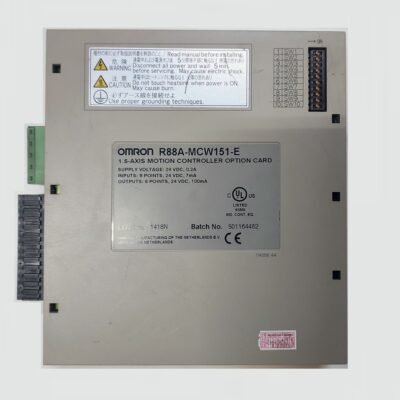 OMRON YASKAWA R88A-MCW151-E – 1.5 AXIS MOTION CONTROLLER - R88A MCW151 E