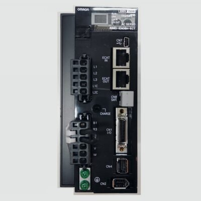 OMRON R88D-KN08H-ECT-L  –  AC SERVO DRIVER –  R88D KN08H ECT L
