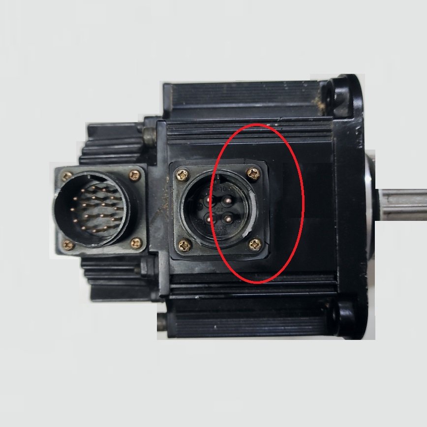 YASKAWA SGMGH-05DCA6F – INCR ENCODER UTSIH-B17CC - AC SERVO MOTOR – OMRON SGMGH 05DCA6F