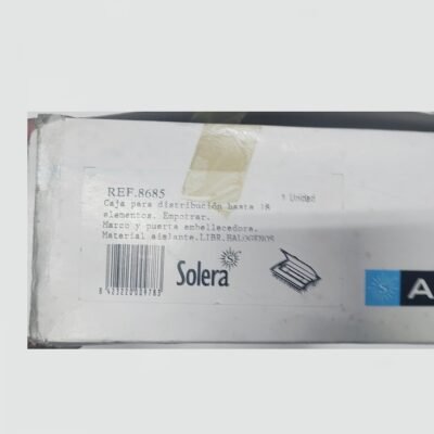 SOLERA REF 8685 CUADRO DISTRIBUCION ELECTRICO 18 ELEM – ELECTRICAL DISTRIBUTION PANEL