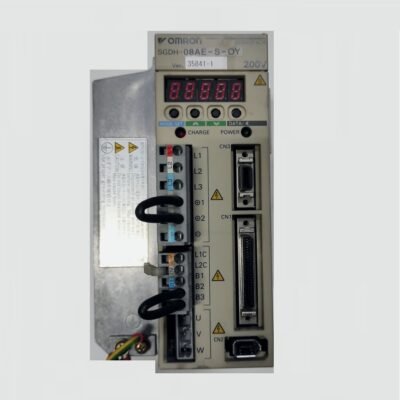 OMRON SGDH-08AE-S-OY – VER. 35841-1 – AC SERVO DRIVER – YASKAWA SGDH 08AE S OY
