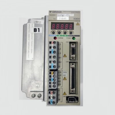 OMRON SGDH-10DE-OY – VER. 71B45 — AC SERVO DRIVER – YASKAWA SGDH 10DE OY – SERVOPACK