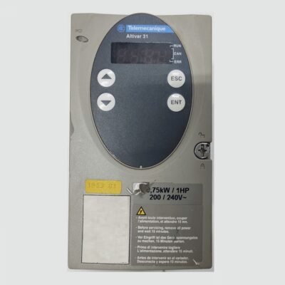TELEMECANIQUE ALTIVAR 31 – ATV31H075M2 – 0,75 KW – 1 HP – ATV 31 – SCHNEIDER INVERTER MOTOR