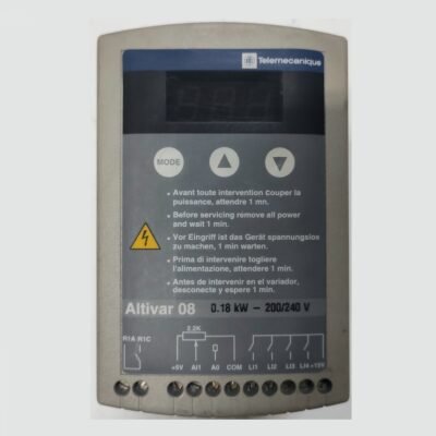 TELEMECANIQUE ALTIVAR 08 – ATV08PU05M2 – 0,18 KW – ATV 08 - SCHNEIDER INVERTER MOTOR