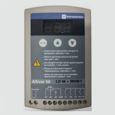 TELEMECANIQUE ALTIVAR 08 - ATV08HU09M2 - 0,37 KW - ATV 08 - SCHNEIDER INVERTER MOTOR
