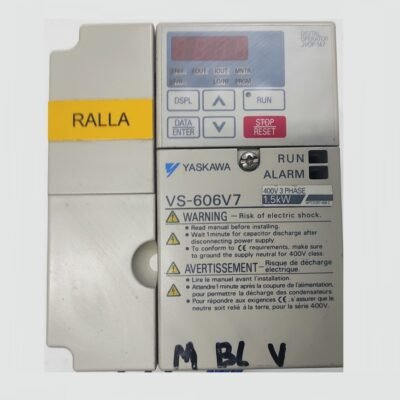 YASKAWA VS-606V7 – 1,5 KW – CIMR-V7CC41P5 + FILTER – INVERTER MOTOR — OMRON CIMR V7CC41P5