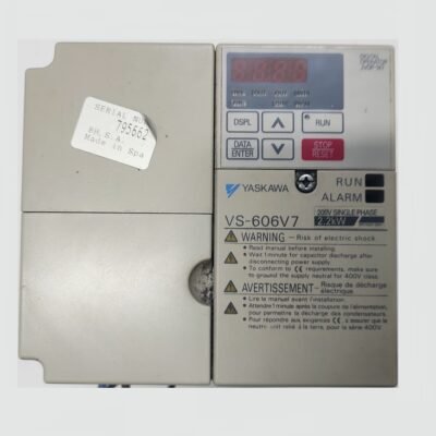 YASKAWA VS-606V7 – 2,2 KW – CIMR-V7CCB2P2 + FILTER – INVERTER MOTOR – OMRON CIMR V7CCB2P2