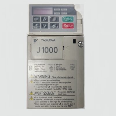 YASKAWA J1000 – CIMR-JC2A0004BAA – INVERTER MOTOR – OMRON CIMR JC2A0004BAA