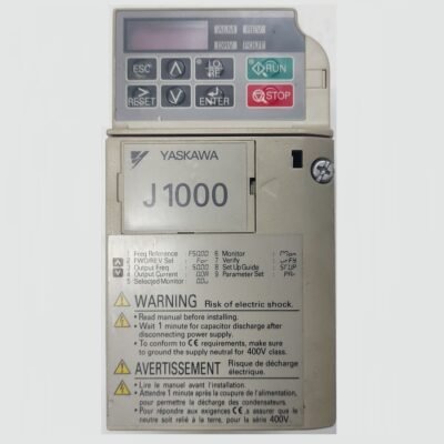 YASKAWA J1000 – CIMR-JC2A0006BAA – INVERTER MOTOR 1,1 KW – OMRON CIMR JC2A0006BAA