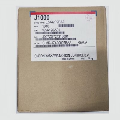 YASKAWA J1000 – CIMR-JZ4A0007BAA – JZA42P2BAA – INVERTER MOTOR – OMRON CIMR JZ4A0007BAA