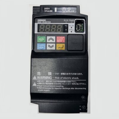 OMRON MX2  MX2-AB002-E  0,2 KW – WJ200-002SFE – INVERTER MOTOR – MX2 AB002 E – WJ200 002SFE