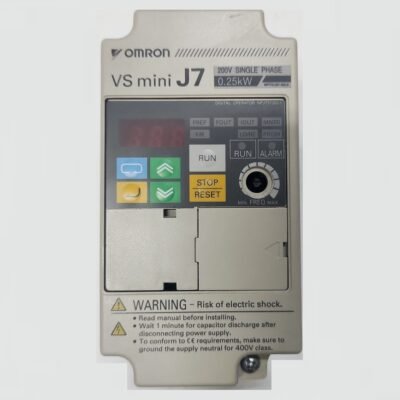 OMRON VS MINI J7 – CIMR-J7AZB0P2  – 0,25 KW  200 V – INVERTER MOTOR – CIMR J7AZB0P2