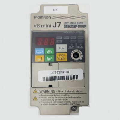 OMRON VS MINI J7 – CIMR-J7AZB0P2 + FILTER – 0,25 KW  200 V – INVERTER MOTOR – CIMR J7AZB0P2