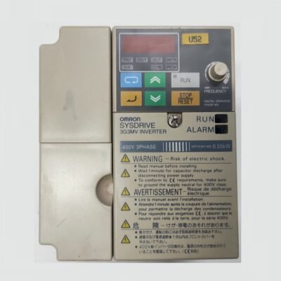 OMRON SYSDRIVE 3G3MV-A4004 – 0,55 KW AC3PH 400 V – INVERTER MOTOR - 3G3MV A4004