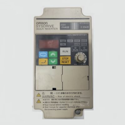 OMRON SYSDRIVE 3G3JV-AB004 – 0,55 KW 200 V – INVERTER MOTOR – 3G3JV AB004