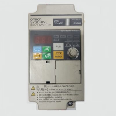 OMRON SYSDRIVE 3G3JV-AB004 – 0,55 KW 200 V – INVERTER MOTOR – 3G3JV AB004