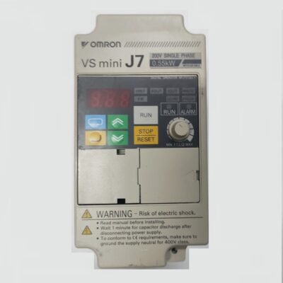 OMRON VS MINI J7  CIMR-J7AZB0P4 – 0,55 KW  200 V AC1PH – INVERTER MOTOR – CIMR J7AZB0P4