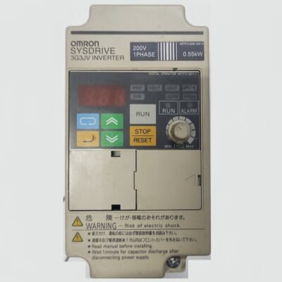 OMRON SYSDRIVE 3G3JV-AB004 – 0,55 KW 200 V – INVERTER MOTOR – 3G3JV AB004