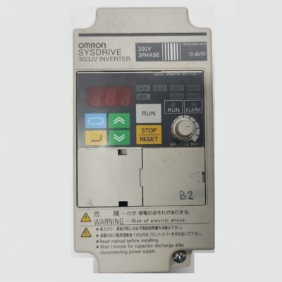 OMRON SYSDRIVE 3G3JV-A2004 – 0,4 KW  200 V – INVERTER MOTOR - 3G3JV A2004