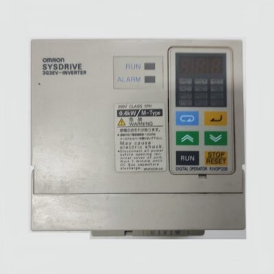 OMRON SYSDRIVE 3G3EV-AB004M-CE – 0,4 KW – 200 V – AC1PH – INVERTER MOTOR – 3G3EV AB004M CE