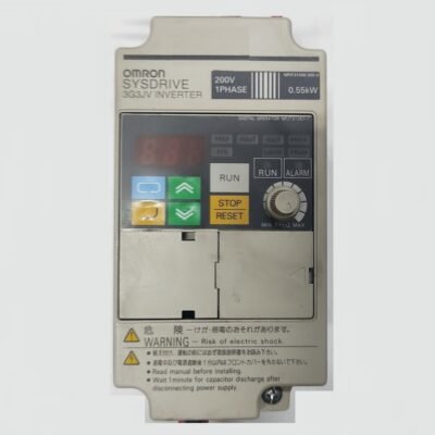OMRON SYSDRIVE 3G3JV-AB004 – 0,55 KW  200 V – INVERTER MOTOR – 3G3JV AB004