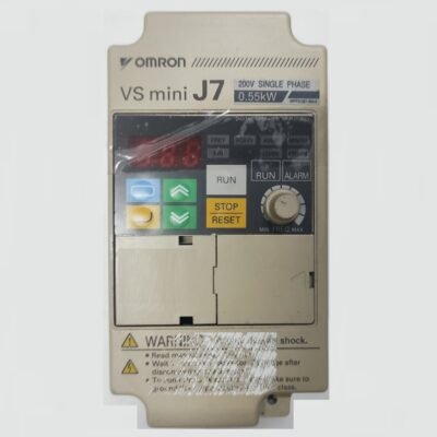 OMRON VS MINI J7  CIMR-J7AZB0P4 – 0,55 KW – 200 V – AC1PH – INVERTER MOTOR – CIMR J7AZB0P4
