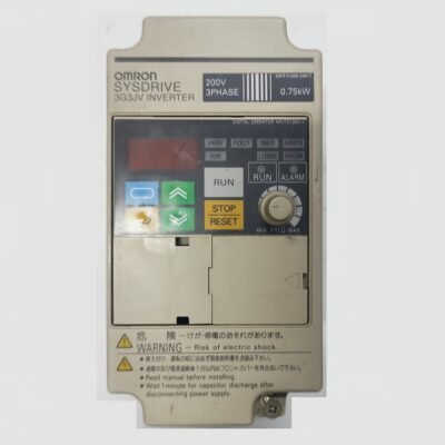 OMRON SYSDRIVE 3G3JV-A2007 – 0,75 KW – 200 V – AC3PH – INVERTER MOTOR – 3G3JV A2007