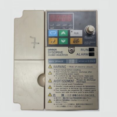 OMRON SYSDRIVE 3G3MV-A4004 – 0,55 KW - AC3PH 400 V – INVERTER MOTOR - 3G3MV A4004
