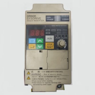 OMRON SYSDRIVE 3G3JV-AB004 – 0,55 KW 200 V – INVERTER MOTOR – 3G3JV AB004