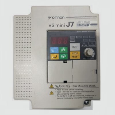 OMRON VS MINI J7 – CIMR-J7AZ40P4  – 0,55 KW 400 V – AC3PH – INVERTER MOTOR – CIMR J7AZ40P4