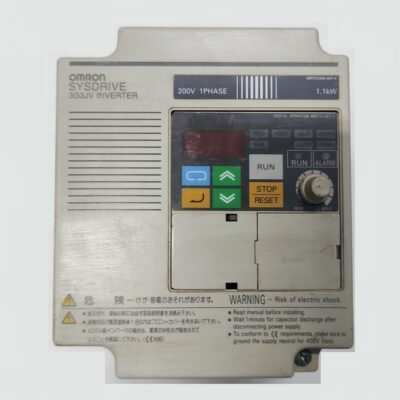 OMRON 3G3JV-AB007 – 1,1 KW  200 V  AC1PH — INVERTER MOTOR – 3G3JV AB007