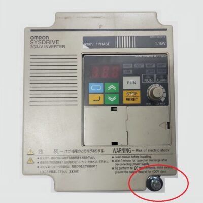 OMRON  3G3JV-AB007 + FILTER – 1,1 KW  200 V AC1PH – INVERTER MOTOR – 3G3JV AB007