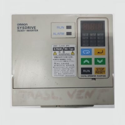 REVISAR ** OMRON 3G3EV-A2007MA-CUE – PJV0P120E – 0,75 KW  230 V – INVERTER MOTOR - 3G3EV A2007MA CUE