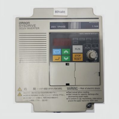 OMRON 3G3JV-AB007 – 1,1 KW  200 V  AC1PH — INVERTER MOTOR – 3G3JV AB007
