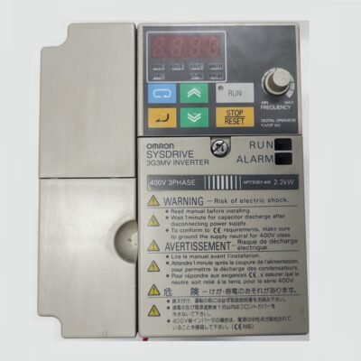 OMRON 3G3MV-A4022 – 2,2 KW  AC3PH  400 V – INVERTER MOTOR – 3G3MV A4022